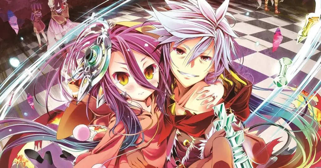 Visual kunci anime No Game No Life