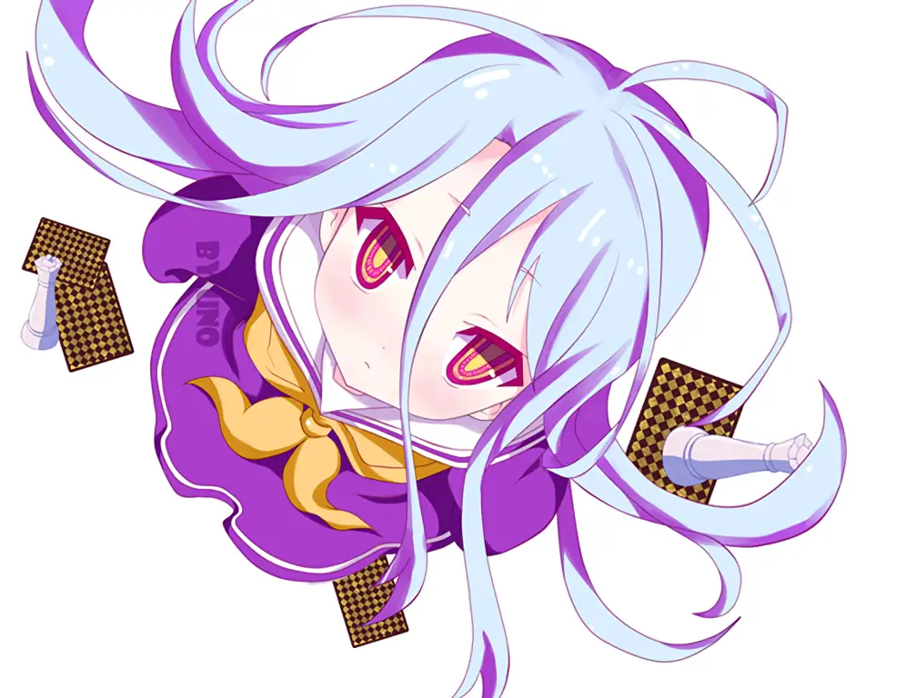 Visual kunci anime No Game No Life