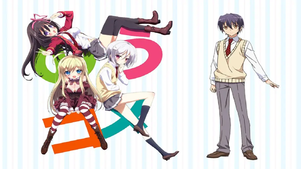 Visual kunci anime Noucome