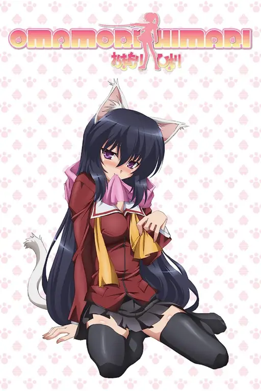 Visual kunci anime Omamori Himari Visual kunci anime Omamori Himari