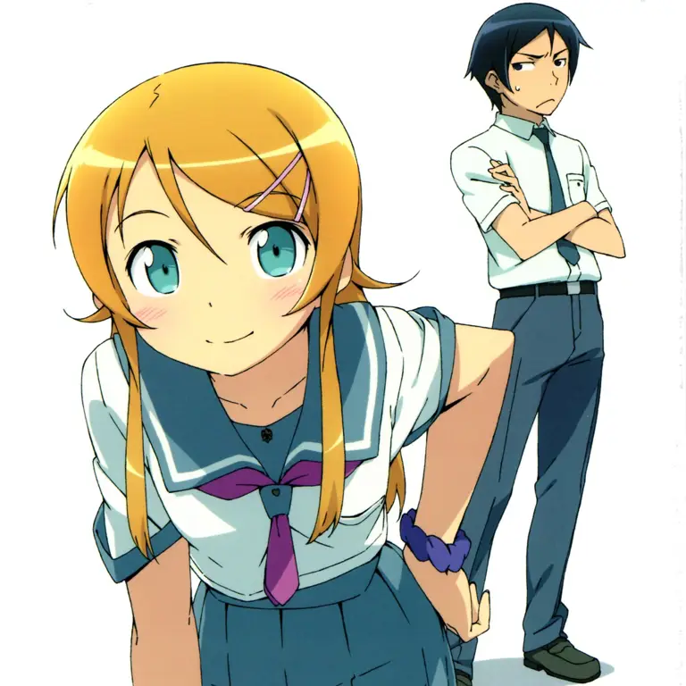 Visual kunci anime Oreimo