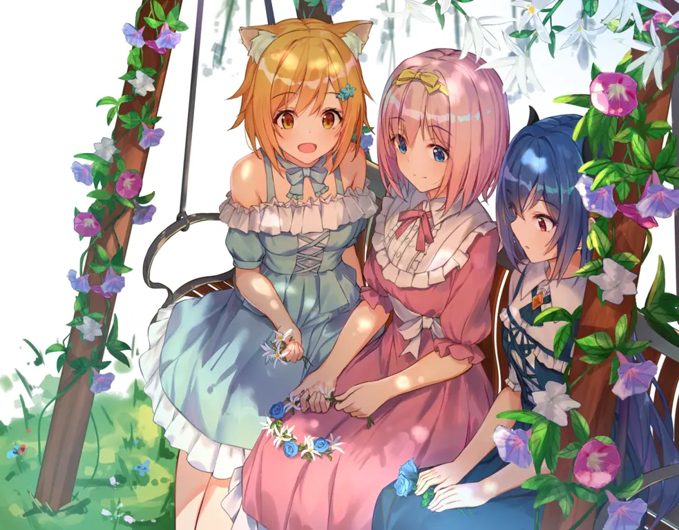 Visual kunci anime Princess Connect Re:Dive