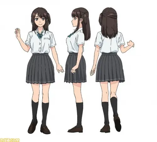 Visual kunci dari anime Seiren yang menampilkan karakter-karakter utamanya