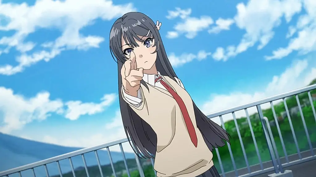 Visual kunci anime Seishun Buta Yarou wa Bunny Girl Senpai