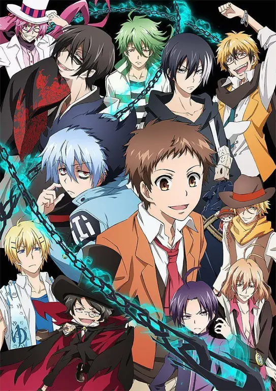 Visual kunci anime Servamp