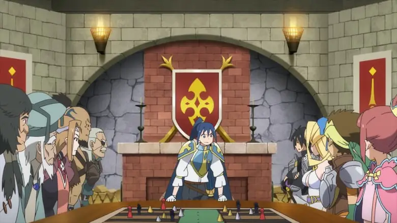 Visual kunci anime Shinchou Yuusha Visual kunci anime Shinchou Yuusha menampilkan karakter utama