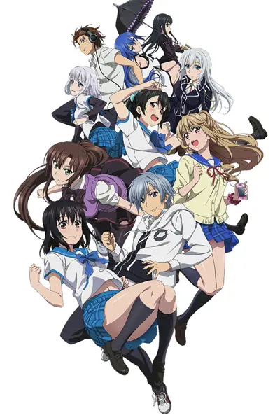 Visual kunci anime Strike the Blood