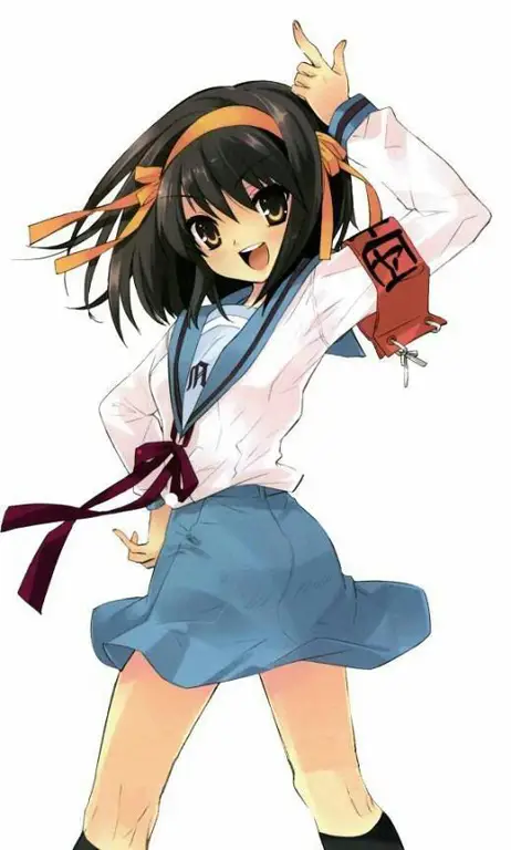 Visual kunci anime Suzumiya Haruhi