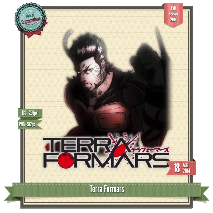 Visual kunci anime Terra Formars