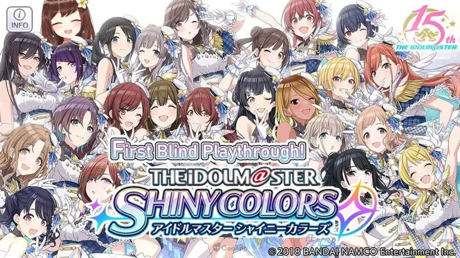 Visual kunci anime The Idolm@ster Shiny Colors