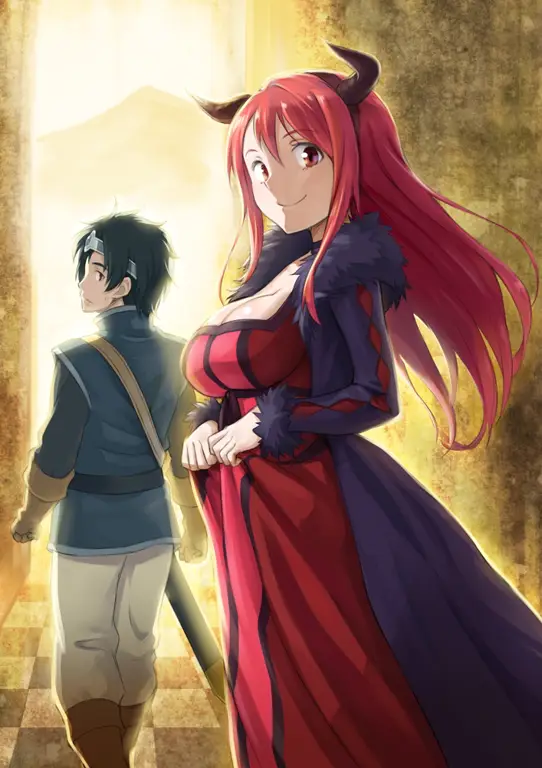 Visual kunci anime Maoyuu Maou Yuusha