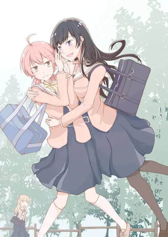 Visual kunci anime Yagate Kimi ni Naru