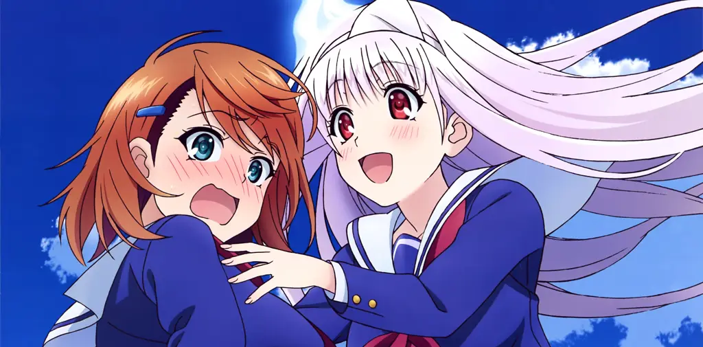 Visual kunci anime Yuragi-sou no Yuuna-san