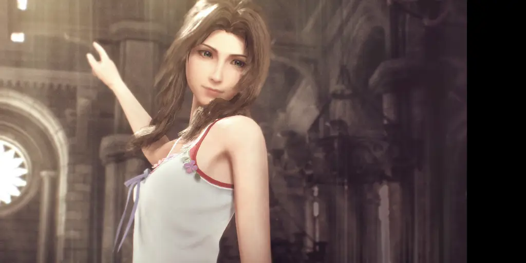 Visual kunci dari anime Final Fantasy Crisis Core