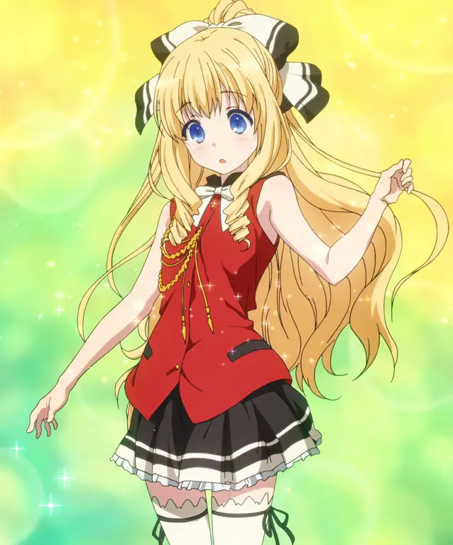 Visual kunci dari Amagi Brilliant Park OVA 2