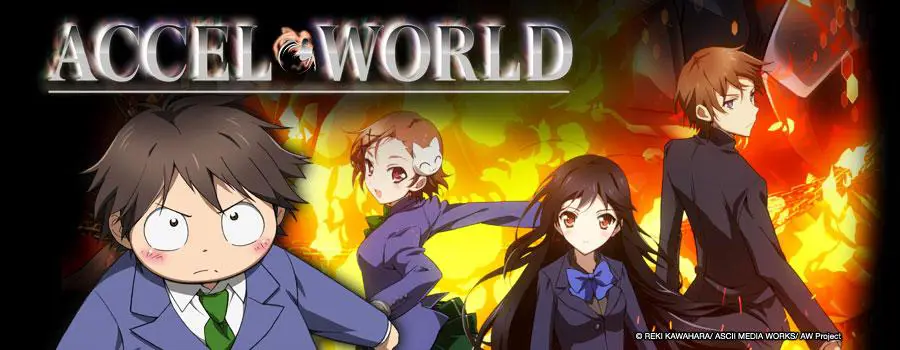 Visual kunci anime Accel World