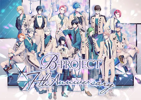 Visual kunci anime B-Project