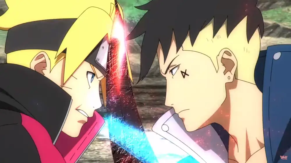 Visual kunci anime Boruto