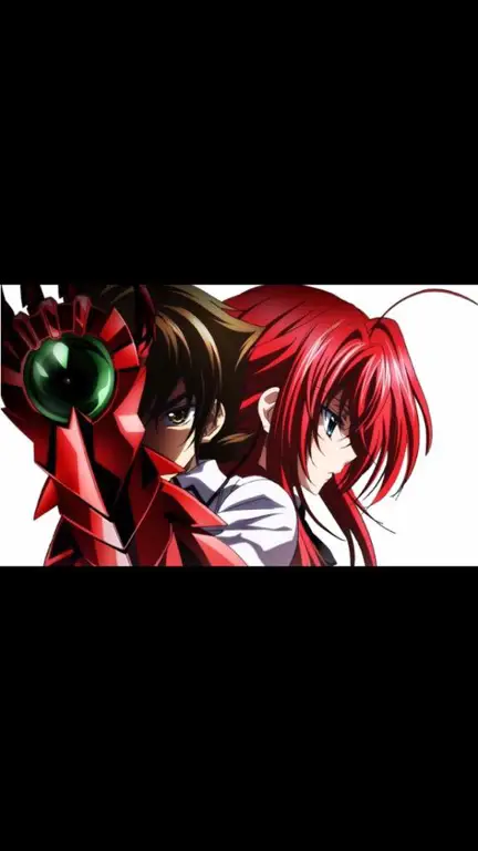 Visual utama anime High School DxD