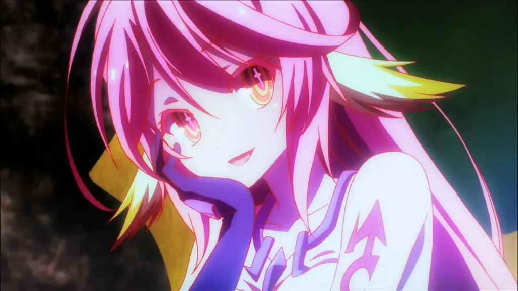 Visual kunci dari anime No Game No Life