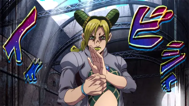 Visual kunci anime Stone Ocean