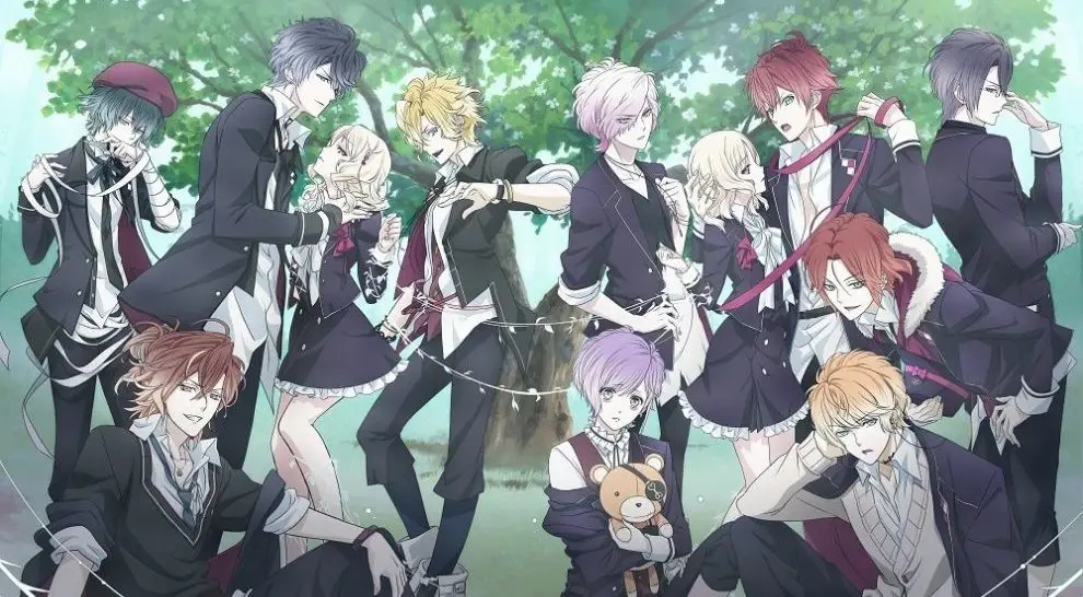 Gambar kunci visual Diabolik Lovers Season 3