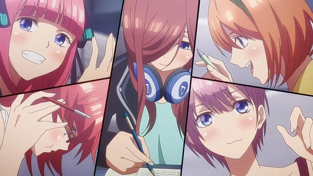 Gambar kunci visual Gotoubun no Hanayome season 3