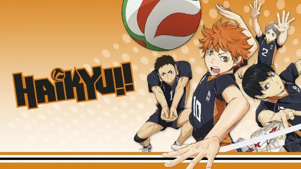 Visual kunci Haikyuu!! Season 3 menampilkan Karasuno dan Shiratorizawa