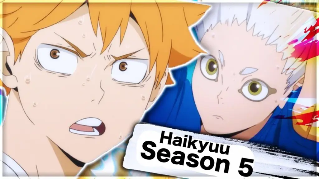 Visual kunci Haikyuu season 5 yang menampilkan karakter utama