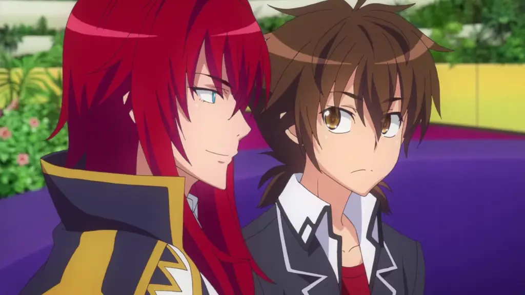 Visual kunci anime High School DxD Hero