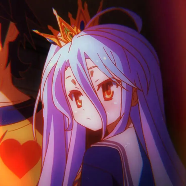 Visual kunci anime No Game No Life