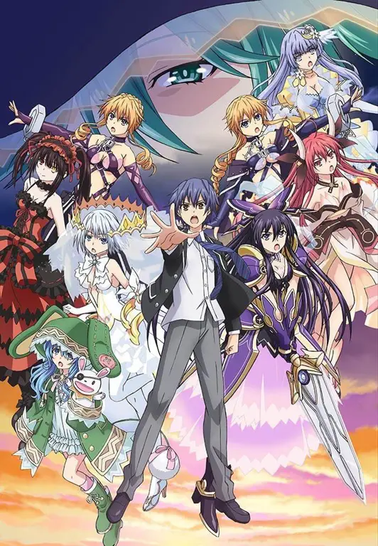 Visual kunci Date A Live Season 3