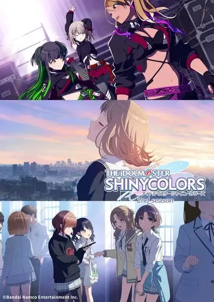 Visual kunci anime The Idolm@ster Shiny Colors