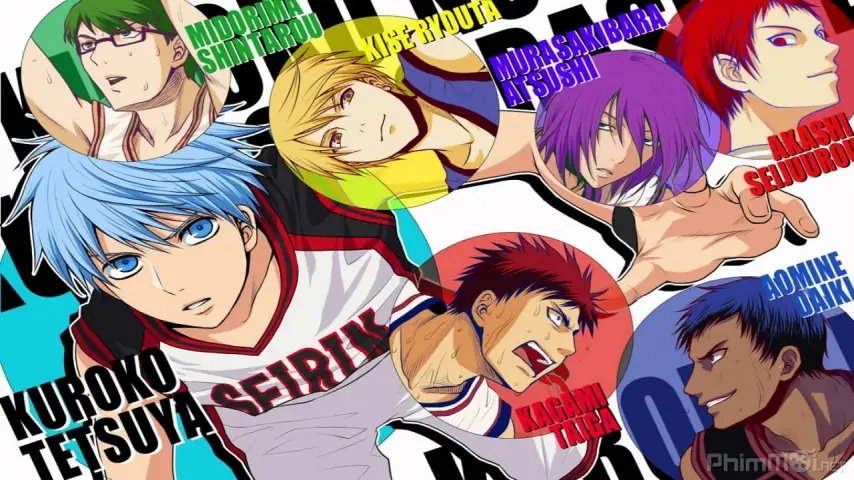 Visual kunci dari Kuroko no Basket musim 2