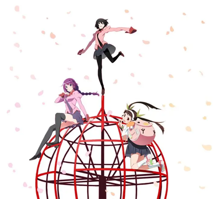 Visual kunci Zoku Owarimonogatari