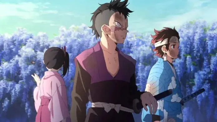 Animasi berkualitas tinggi di episode 5 Kimetsu no Yaiba