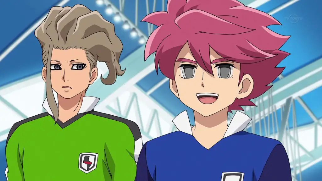 Gambar adegan anime Inazuma Eleven Orion no Kokuin episode 7 yang menampilkan visual yang memukau