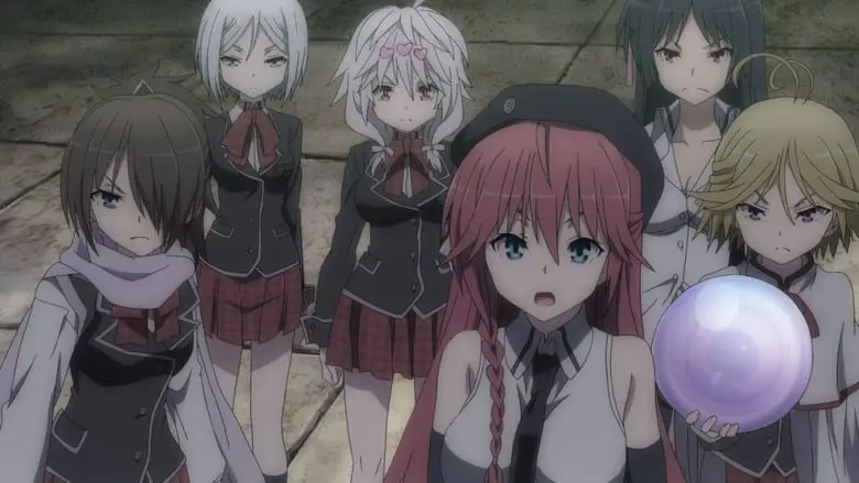 Visual kunci dari anime Trinity Seven