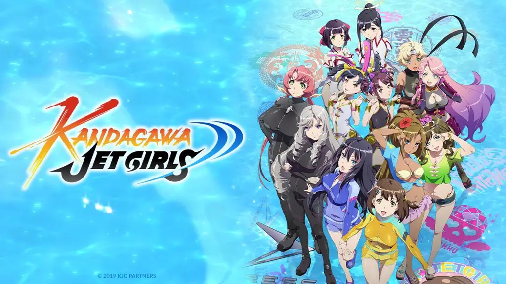 Gaya seni anime yang indah dalam game Kandagawa Jet Girls