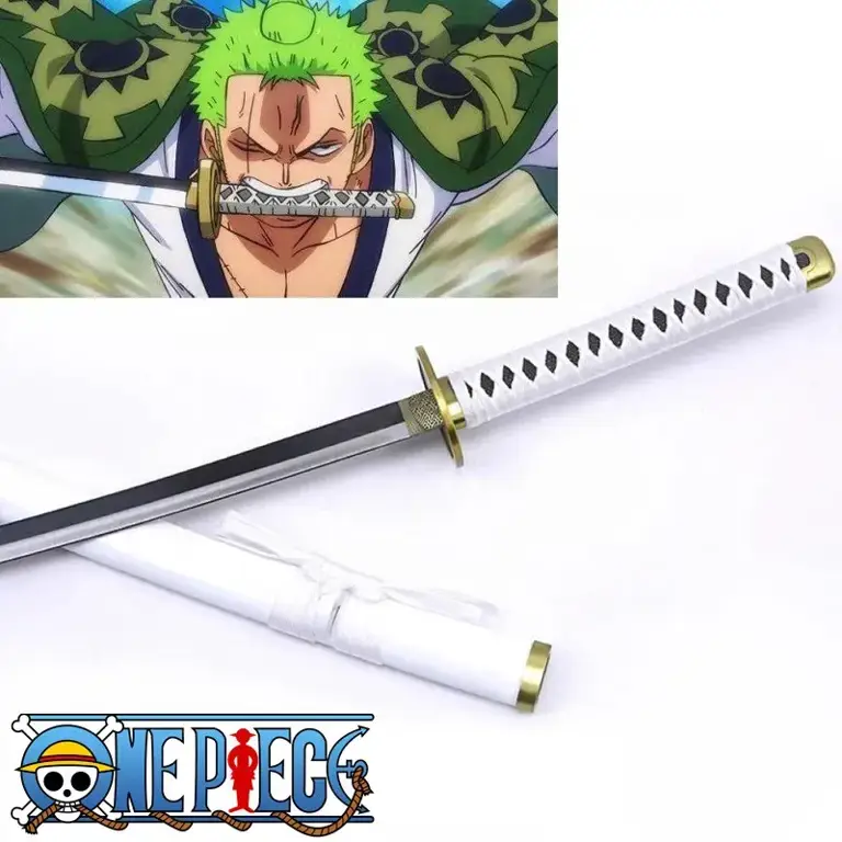 Gambar pedang-pedang Zoro dalam anime One Piece