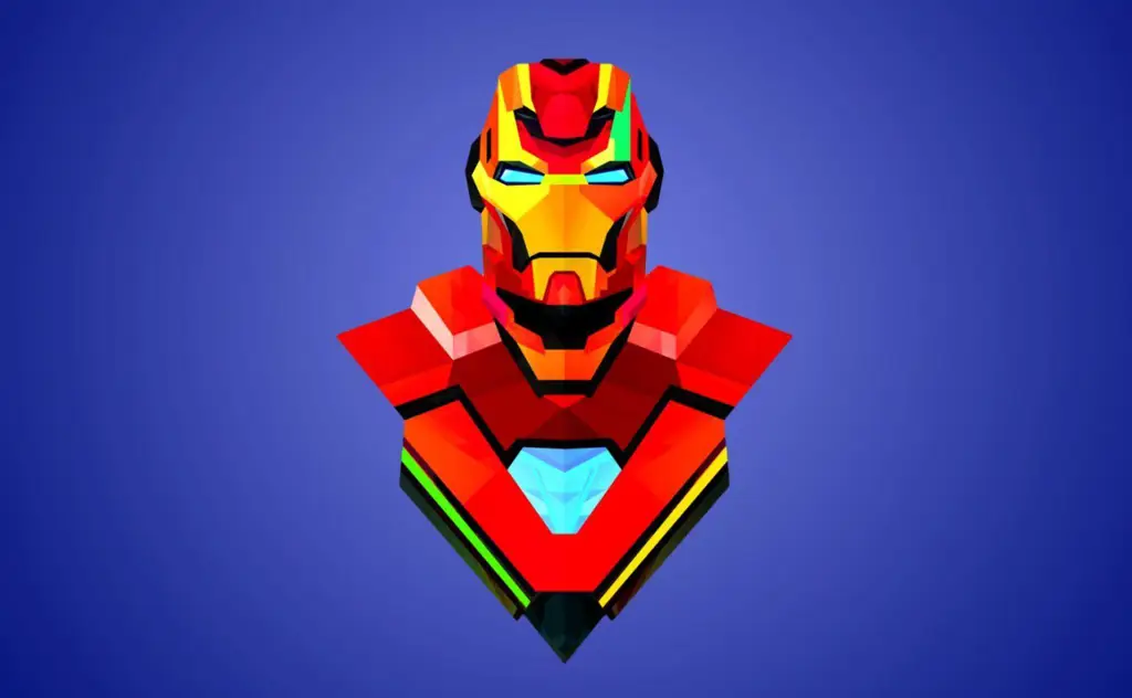 Wajah Heroik: Interpretasi Visual 388 Hero Gambar abstrak yang mewakili sosok heroik