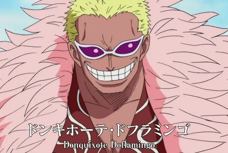 Doflamingo, antagonis utama di Arc Dressrosa