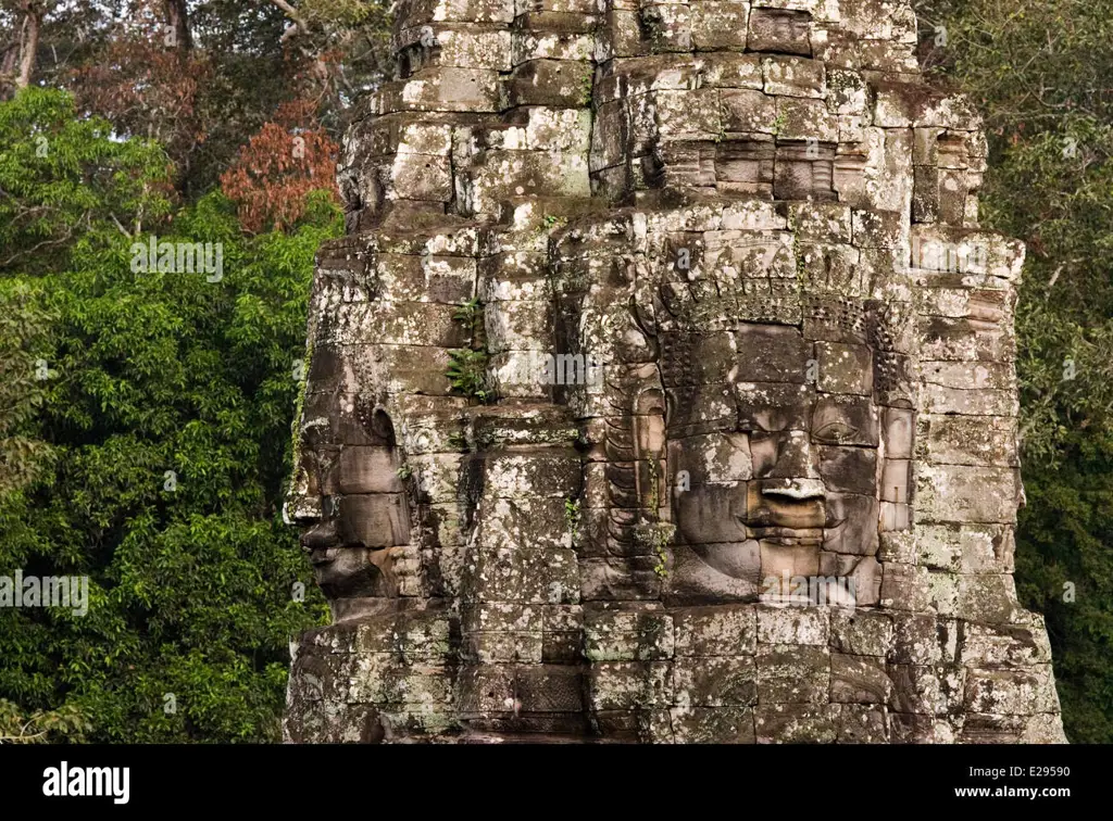 Candi Bayon di Angkor Thom