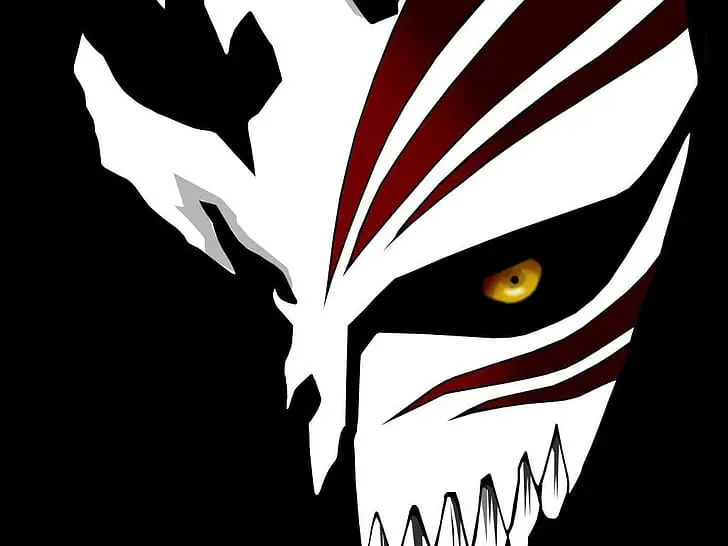 Wallpaper abstrak terinspirasi Bleach