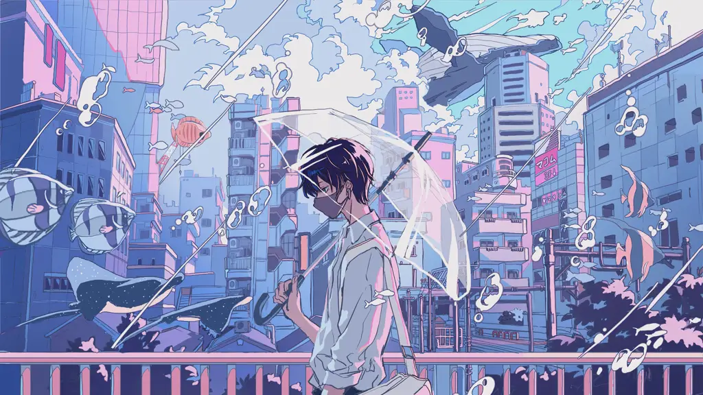 Gambar wallpaper anime aesthetic