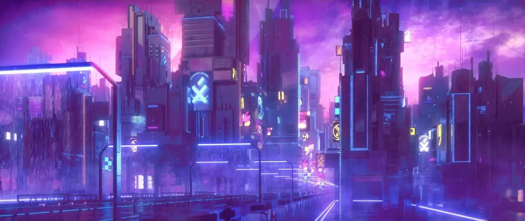 Wallpaper anime cowok cyberpunk