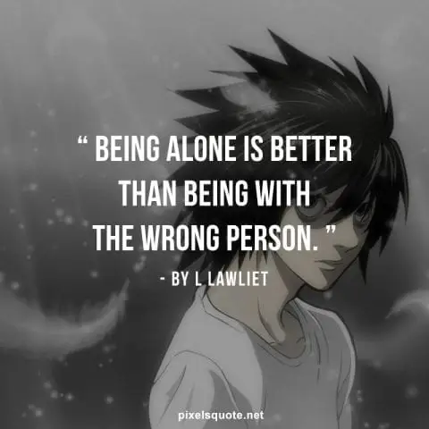 Contoh wallpaper anime quotes berkualitas tinggi