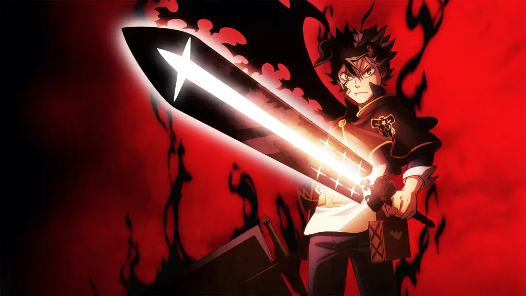 Wallpaper karakter Black Clover dalam resolusi HD