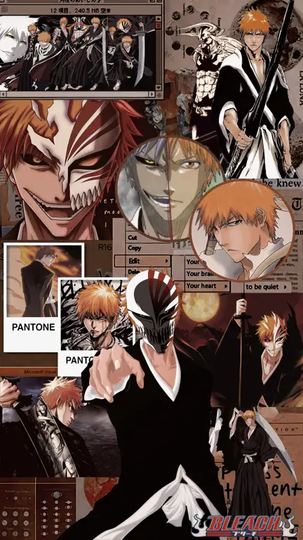 Wallpaper Bleach estetis untuk iPhone