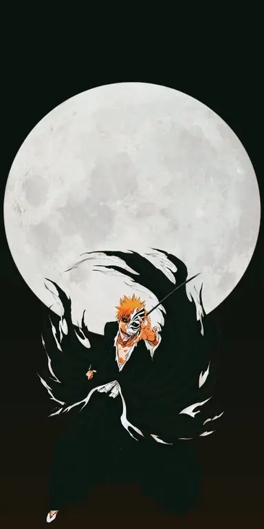 Wallpaper Bleach iPhone mode gelap